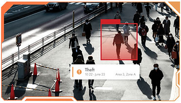 Behavioural Monitoring in Smart Cities with AI Video Analytics
