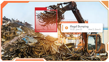 Waste Management in Smart Cities with AI Video Analytics