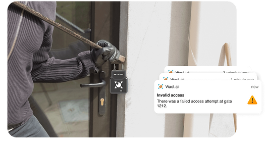 Bluetooth GPS Construction Lock with Unauthorised Access Detection
