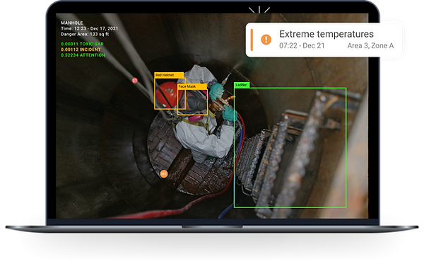 Construction Confined Space Worker Safety Monitoring
