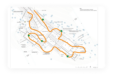 navigate through map