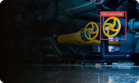 Predictive safety analytics gas detector